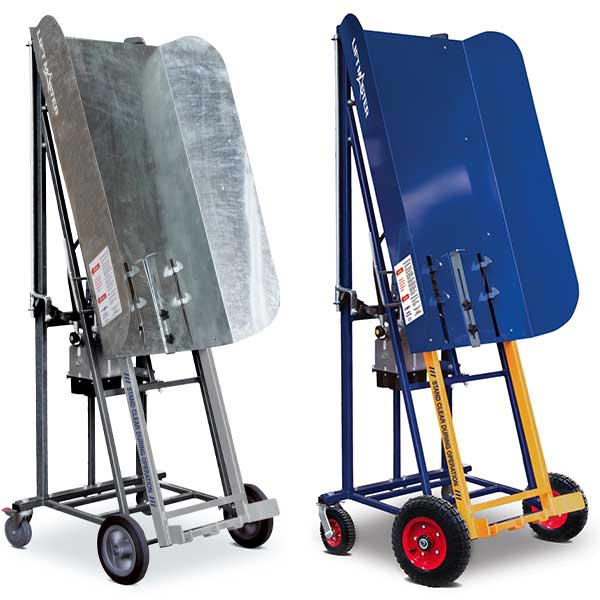 Galvanised and the All Terrain bin lifters