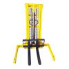 Straddle Leg Stacker- 2.5m Lift / 1000kg Capacity- Adjustable Forged Steel Forks- Adjustable Legs