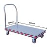 Aluminium Platform Trolley- 550kg Capacity- 915x610mm - Image 2