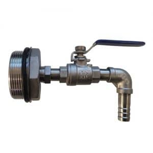 Drum Tap / Drum Faucet- 304 Stainless Steel- 2 1/2 Inch