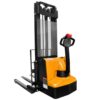 Full Electric Lifter / Straddle Stacker- 1200kg Capacity- 4.5m Lift- Adjustable Straddle Legs