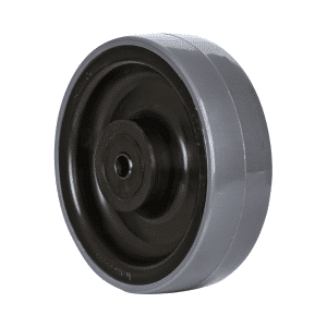 J Series, 125mm x 38mm polyurethane (PU) wheel, plain bearing, 300kg.