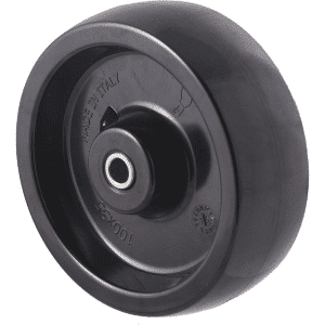 M Series, 100mm x 40mm specialised high-temperature phenolic resin wheel, 125 kg load rating