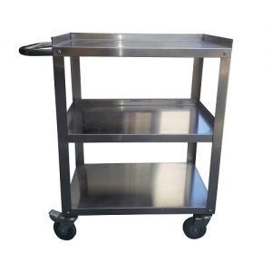 120KG 3 tier Stainless trolley