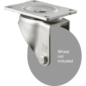 O Series, swivel North American (NA) plate fork only 125mm wheel,