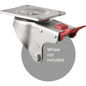 O Series, swivel North American (NA) plate, total brake, fork only 125mm wheel e