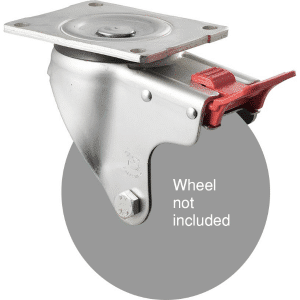 O Series, swivel North American (NA) plate, total brake, fork only 150mm wheel diameter