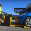car mover in action