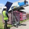 Rugged Bin lifter, powered 1500, Lid lifter compatible, 150kg load rating - Image 3