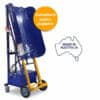 Rugged Bin lifter, powered 1500, Lid lifter compatible, 150kg load rating