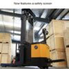 FULL ELECTRIC WALKIE REACH STACKER- 1500KG CAPACITY / 5.5M LIFT - Image 2