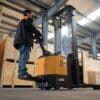 FULL ELECTRIC WALKIE REACH STACKER- 1500KG CAPACITY / 5.5M LIFT - Image 12