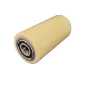 Electric Pallet Jack Wheel X1- Nylon Front Roller Load Wheel With Bearings- Dia82xW165