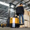 FULL ELECTRIC WALKIE REACH STACKER- 1500KG CAPACITY / 5.5M LIFT - Image 17