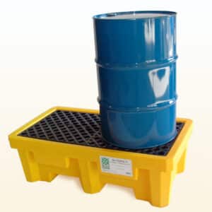 Ultra - Drum Spill Pallet 2 Drum, No Drain LLDPE (1.3mL x 700mW x 420mmH) 250L