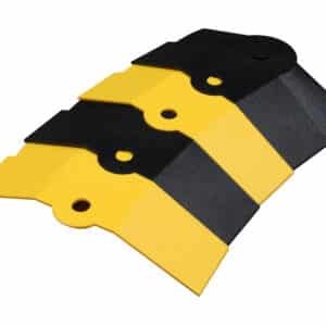 Ultra - Sidewinder Cable Protection Medium, Black & Yellow (300mmL x 250mmW x 35mmH)