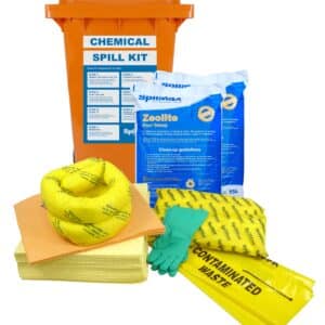 140L Workplace Spill Kit - Chemical with 15L Zeolite
