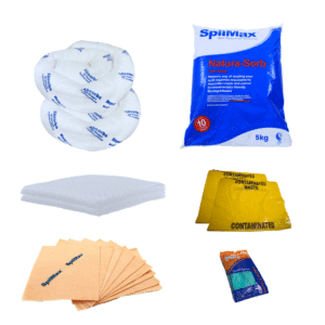 Refill for 50L Vehicle Spill Kit Bag - Oil & Fuel with Floor Sweep