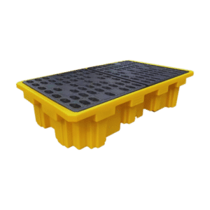 SpilMax Double IBC Spill Pallet (2.2mL x 1.3mW x 500mmH) 1,100L