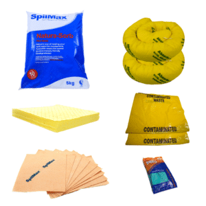 Refill for 50L Vehicle Spill Kit Bag - Universal with Floor Sweep