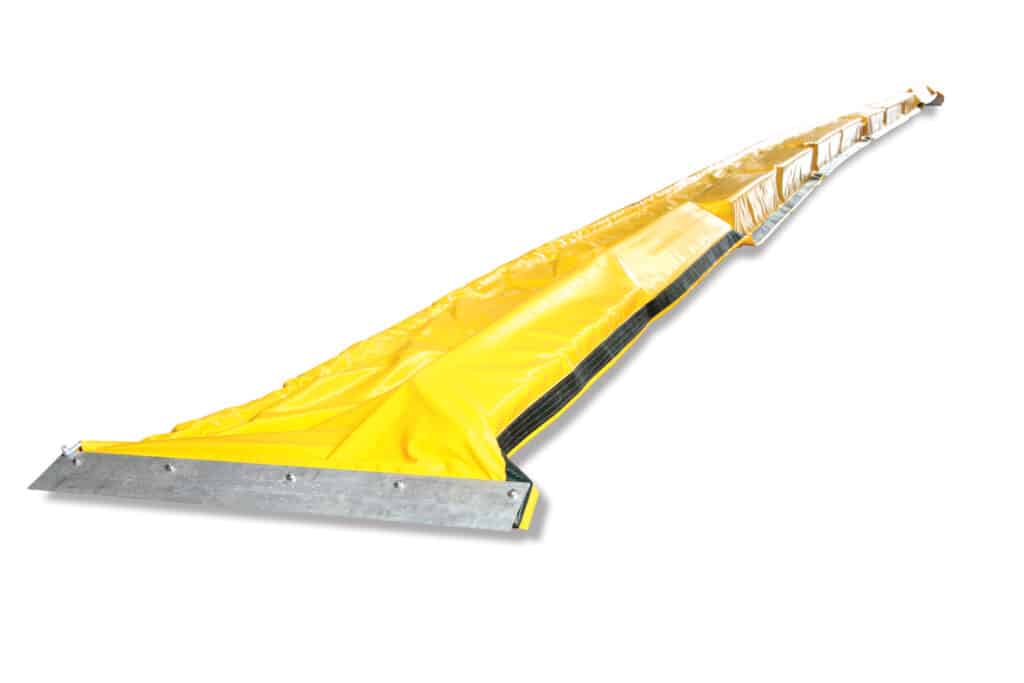 Solid Filled Containment Boom 15mL,150mm Freeboard, 300mm Draft, 610gsm ...