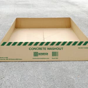 Ultra - Concrete Washout Bund Economy (1.5mL x 1.5mW x 350mmH) 681L