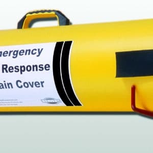 Ultra - Drain Seal Storage Container Wall Mount Yellow (1.2mL x 180mmW x 180mmH)