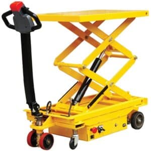Mobile Electric Scissor Lift Table- 1.72m Lift / 800kg Capacity
