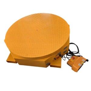 Electric Pallet Wrapping Turntable- Rotates- Adjustable Speed- 2000kg Capacity- AS/NZS Certified