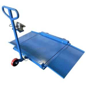 NC1000C- 1000kg Industrial Mobile Floor Scale- 1500x1500mm