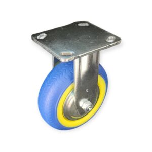 Rubber Castor Wheel – Fixed Type (Dia 150mm x Width 50mm)
