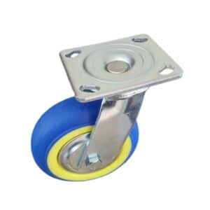 Rubber Castor Wheel – Swivel Type (Dia 150mm x Width 50mm)