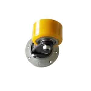 Castor Assembly for Electric Pallet Jacks & Stackers ⌀85xW48mm- Part # 1118-140000-00 / 1120-140000-00