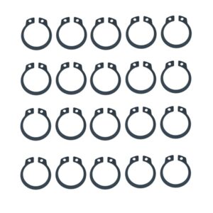20pcs External Circlip Ø20mm for Pallet Jack Steer Wheel – Part # AC307