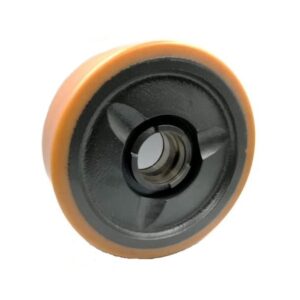 Poly Front Load Wheel for Crown Electric Stackers- Dia330xW100mm