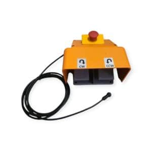 Double Foot Pedal with Cable (Plug End) for ERP2000/ERP2000A Electric Pallet Wrapping Turntables
