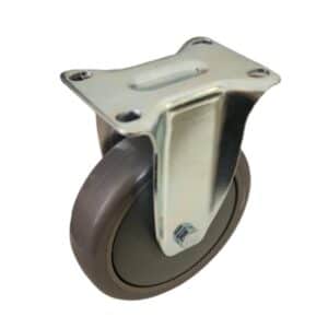 Poly Castor Wheel – Fixed Type (Dia 125mm x Width 32mm)