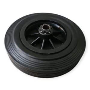 Rubber Trolley Wheel – Dia 160xW40mm, Hub 60mm, Bore 12mm