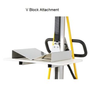V Block Attachment for E100 / E150 / E300 Semi Electric Stackers